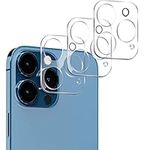 N//C Seminer Camera Lens Protector-13 Pro [3 Pack] Compatible with iPhone Max 6.7 Inch & iPhone 13 Pro 6.1 HD Clear Anti-Scratch Camera Lens Cover Protection