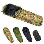 MT Army Military Modular Sleeping Bags System, Multi Layered with Bivy Cover for All Season, OCP