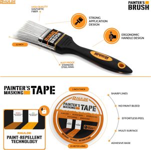 Raulde 10-Piece Paint Roller Set – Complete Painting Kit