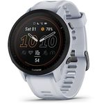 Garmin Forerunner 955, GPS Running Smartwatch, Tailored to Triathletes, Long-Lasting Battery, Whitestone