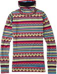 Burton Women's Midweight Long Neck Base Layer, Mixtec, Medium