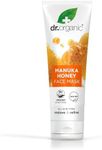 Dr Organic Manuka Honey Face Mask, Nourising, Dry Skin, Mens, Womens, Natural, Vegetarian, Cruelty-Free, Paraben & SLS-Free, Recycled & Recyclable, Organic, 125ml, Packaging May Vary