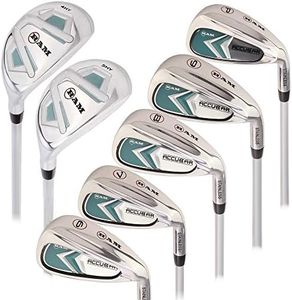 Ram Golf Accubar Lady Clubs Iron Set 6-7-8-9-PW with Hybrids