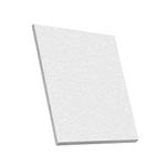 Eowpower 6061 T6 Aluminium Sheet Metal, 12 x 12 inches, 6 mm Thickness, Heat Treatable Rectangle Flat Plain Metal Plate Panel Finely Polished and Deburred, Covered with Suitable Film