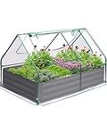 Quictent Raised Garden Bed with Cov