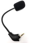 Replacement Game Mic TNE Microphone Boom for 1st Version Wired Kingston HyperX Cloud 2 II Cloud Core Cloud Pro CloudX PS5 Xbox One Nintendo Switch Computer PC Gaming Headsets