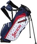 Srixon - US OPEN - Major Limited Edition Stand Golf Bag - 4 Club Divider - 5 Zipper Pockets including a Velour-lined Valuable and an Insulated Coller Pocket - Comfort Mesh Hip Pad - 2.5 Kg