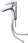 Roca , L20 XL, Single handle faucet for washbasin with smooth body, Cold Start, A5A3K09C00