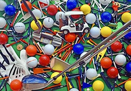 Parachute Puzzles A Caddy's Mess - 1000 Piece Puzzle Golf Time Golf Accessories Jigsaw Puzzle for Adults