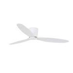 LUXAIRE LUX VG0001 BLDC Decorative Fan Wooden Blades with Remote control Minimal Design Ceiling Fan for Home and Office, White