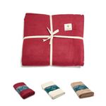 Sarveda Yoga Blanket Organic Cotton (Magenta)