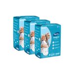 Dignity Magna Adult Diapers Tape Style - 30 Count (Medium) with Extra Absorbent Core, Wetness Indicator, Waist Size 28" - 45", 10 Pcs/Pack (Pack of 3)