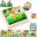 6 in 1 Montessori Puzzles for Toddl