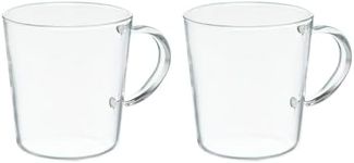 Hario "Straight" Glass Mug Set, 300ml, 2pcs