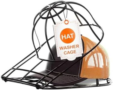 Original Ballcap Buddy Cap Washer Hat Washer Baseball Cap Cleaner (BLACK) Now endorsed by SHARK TANK and As Seen On TV PRO - Made in USA