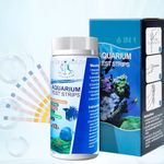 VAYINATO® 6-in-1 (30 Strips) Aquarium Water Test Strips Kit, Test Paper for Fresh & Salt Water Fish Tank Water Quality | Nitrite, Nitrate, Cl2, pH, Total Hardness, Carbonate