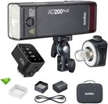 GODOX AD200 Pro II AD200Pro II 200Ws 2.4G Flash with X3-S Trigger for Sony, 500 Full Power Flashes, 0.01-1.8s Recycling TTL Speedlite Pocket Monolight Strobe Flash (Upgraded Godox AD200 Pro)