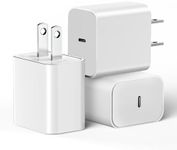 USB C Charger Block for iPhone, 3 Pack 20W USB-C Power Adapter Wall Charger Plug Brick Cube Fast Plug for iPhone 15/15Pro/15Pro Max/15Plus/14/13/12/11, i Pad Pro Air, Samsung S23 S22 S21