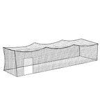 Aoneky Nylon Baseball Batting Cage Netting - NET ONLY - Not Include Poles and Frame Kits - Small Pro Garage Softball Batting Cage Net (10x10x35 FT, NET ONLY)