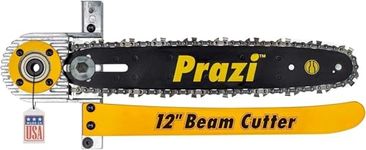 Prazi 12" Beam Cutter Attachment for Circular Saws – for 7-1/4" Circular Saws, Non-Worm Drive – American Owned Company – Increase Cut Depth from 2-1/2” to 12”