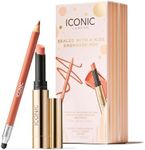 ICONIC LONDON Sealed with a Kiss Gift Set | Includes Melting Touch Lip Balm (Undone) and Fuller Pout Sculpting