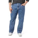 Signature by Levi Strauss & Co. Gold Label Men's Big & Tall Relaxed Fit Jeans, Medium Indigo, 46W x 32L