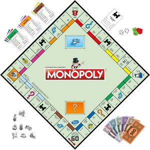 Hasbro Monopoly Classic Board Game – Family Game Night Essential