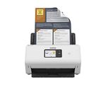 Brother ADS-4500W Wired and Wireless Document Scanner | SuperSpeed USB 3.0 |7.1cm Touchscreen |Advanced Image Capture, UK Plug