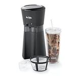 Mr. Coffee Iced Coffee Maker | Coffee Machine with Tumbler and Reusable Coffee Filter | Black