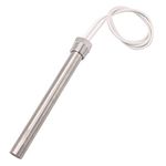 Dernord Cartridge Heater 240V 500W Hot Rod Heating Element Replacement 1/2 Inch Thread (240V 500W)