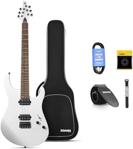 Donner Electric Guitar White DMT-100W