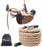 VIVITORY Gym Fitness Training Climbing Ropes, Workout Gym Climbing Rope, Home Training and Fitness Workouts,1.5'' in Diameter, Available 10, 15, 25, 30 Ft (15 ft)