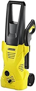 Kärcher K 2 - Idropulitrice a Freddo, 110 Bar, 360 L/H, 20 M²/H di Pulizia, Pistola Alta Pressione, 2 Lance, Tubo da 4 m, Giallo, Con cavo elettrico