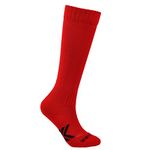 Laulax Boys Seamless Toe Coolmax Football Socks, Red, 4 Years - 7 Years, Kids Size UK C8-13 / Europe 26-32