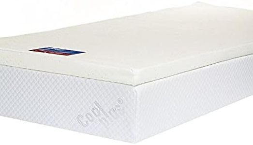 Southern Foam Memory Mattress Topper with Cover, 2 Inch, UK King Size