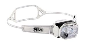PETZL Swift RL Stirnlampe - Leichte & Wiederaufladbare 1200 Lumen Stirnlampe - Weiß