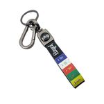 Yaa Catchy PREMIUM LEATHER & Metal Ladakh flag Hook KeyChain Unique Stylish look For Men Women and Car & Bike Keyring (FOR Ladakh Loves)