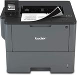 Brother HL-L6300DW Wireless Monochrome Single-Function Laser Printer, Gray - Print only - 48 ppm, 1200 x 1200 dpi, 256MB Memory, Auto Duplex Printing, 520 Sheet, Ethernet, CBMOUN Printer Cable