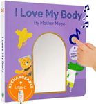 Cali's Books I Love My Body Musical Book for Toddlers 1-3 by Mother Moon - Great Books for 1 Year Old and Books for 2 Year olds About Self-Love | Emotions Books for Toddlers 1-3