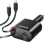 SUPERONE 4-in-1 Car Charger with Re