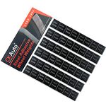 CKAuto 1/4oz, 48pcs, Black, Adhesive Stick on Wheel Weights, EasyPeel Type. Cars, Trucks, SUVs, Motorcycles, Low Profile, U.S. OEM Quality (12oz/Box)