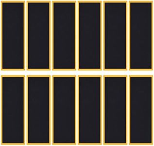 12 Piece Mini Finger Fingerboard Grip Tape,Foam Grip Tape Pro Fingerboard Tech Deck Performance Series，P-rep Professional Original Black Skateboard Fingerboard Foam Grip Tape Stickers,38mmX110mm