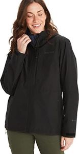 Marmot Women's Minimalist Jacket | Lightweight, Waterproof | Black, Small