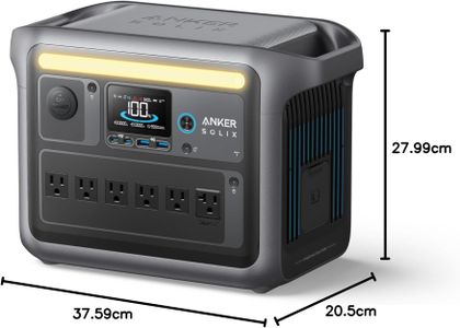 Anker SOLIX C1000 Portable Power Station – High-Capacity Backup