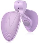 Pelvic Floor Muscle Strengthener, Kegel Exerciser Pelvic Floor Stimulator, Thigh Master Exercise Equipment, Hip Inner Leg Thigh Trainer Strengthener for Home Gym Yoga Training, Purple