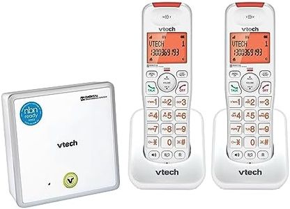 VTech Comfort Cordless Bundle - NBN Ready Phone System - 2 handsets - White