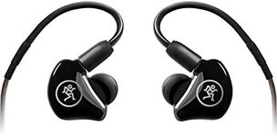 Mackie MP-220 In-Ear Monitors (IEMs) With Sound Isolation and Swiveling MMCX Connectors