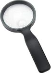 Carson JS-36 Hand Held Series Rimmed Lightweight Magnifiers, 2X Power Magnifier with 4.5X Spot Lens