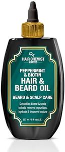 Hair Chemist Beard & Scalp Care Peppermint & Biotin Hair & Beard Oil 8 oz.
