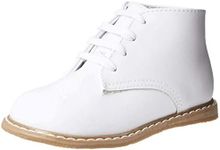 Baby Deer High Top Leather First Walker (Infant/Toddler),White,3 M US Infant